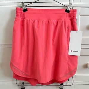 NWT Lululemon Hotty Hot High Rise Skirt *Long size 6